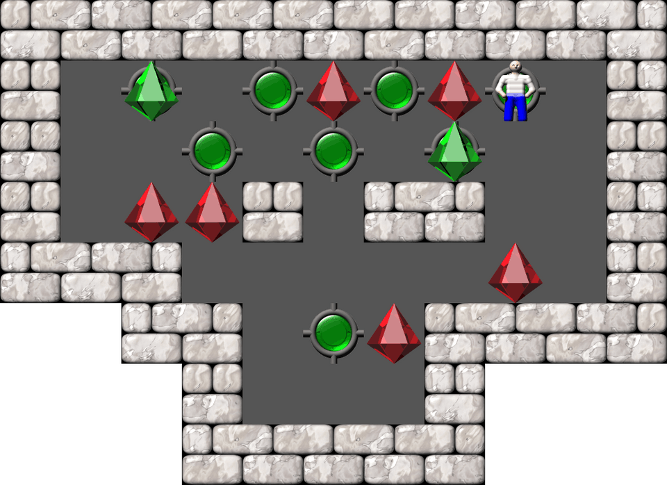 Sokoban Serg Belyaev 2 level 49